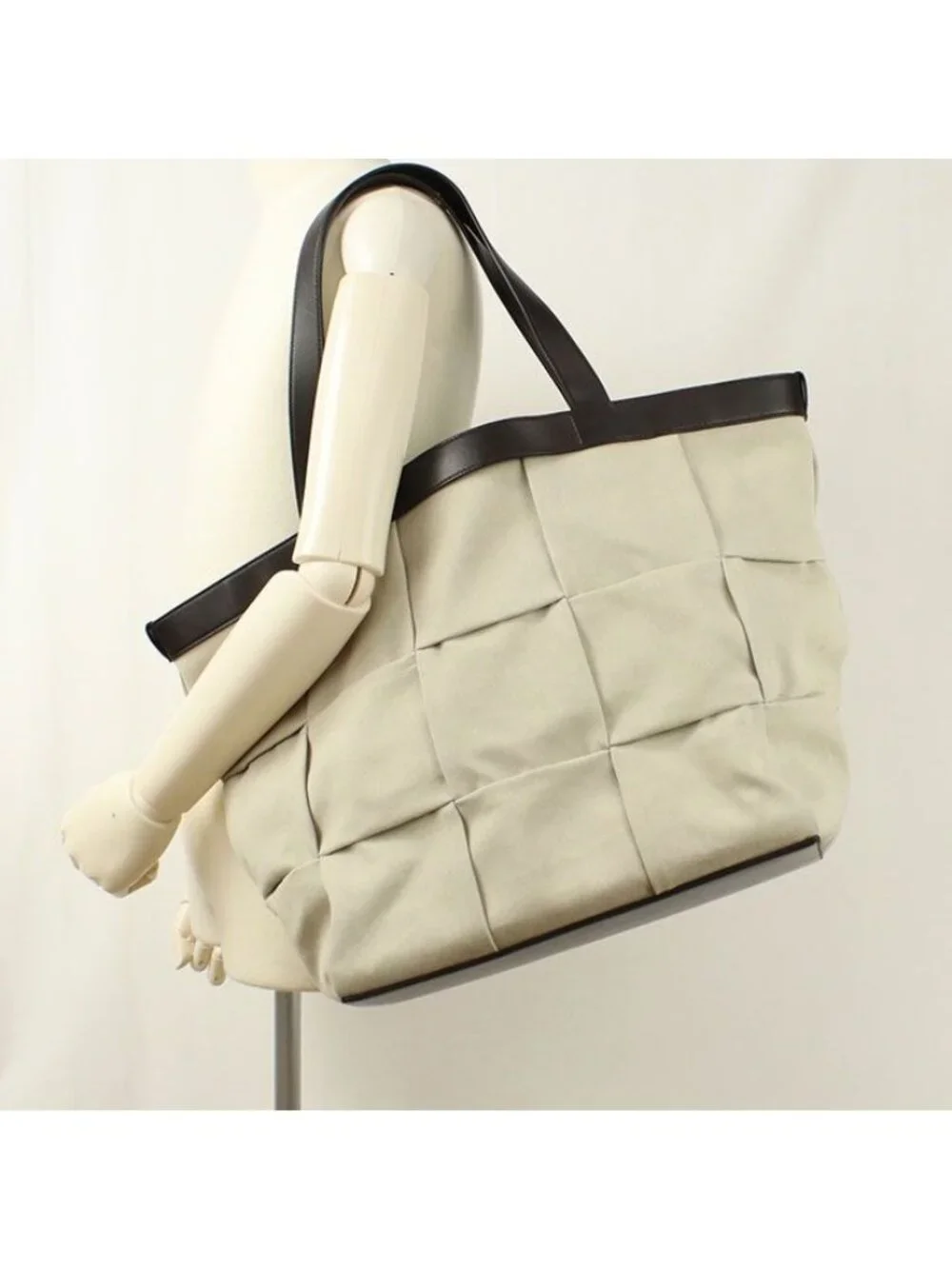 Bottega Veneta Intrecciato Tote Bag Canvas